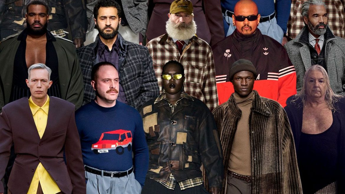 The Vogue Business Autumn/Winter 2025 menswear size inclusivity report