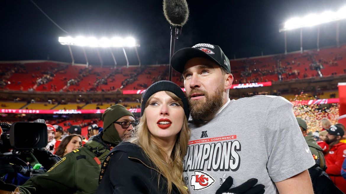 Wait, Is Travis Kelce Proposing to Taylor Swift at the Super Bowl?